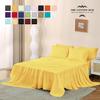 Queen Size 6-Piece Sheet Set 1000 Thread Count Luxury Certified 100% Pima Cotton Bed Sheets fits up to 15-20 inch Deep Pocket (Stripe, Gold) view 2