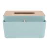 Cabilock Tissue Box Storage Container Plastic Tissue Holder for Home Decor Easy Installation for Kitchen Bedroom Living Room and Office view 1