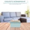 Cabilock Tissue Box Storage Container Plastic Tissue Holder for Home Decor Easy Installation for Kitchen Bedroom Living Room and Office view 3