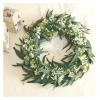 EZGISH Household Goods 24inch Artificial Gypsophila Flowers Wreath Fake Wreath Wedding Home Decoration view 4