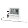 REPYL Digital Cooking Thermometer With Timer And Probe For Oven, Barbecue, And Food Temperature Measurement (Color : A) view 1