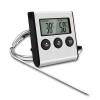 REPYL Digital Cooking Thermometer With Timer And Probe For Oven, Barbecue, And Food Temperature Measurement (Color : A) view 2
