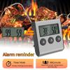 REPYL Digital Cooking Thermometer With Timer And Probe For Oven, Barbecue, And Food Temperature Measurement (Color : A) view 4