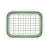 Place mat Dining Table Place Mats Leather Placemat Green Floral Insulated Placemat Plate Mat Home Daily Use Coffee Table Mat No Wash Bowl Mat Pot Mat Table Mat Heat-Resistant Placemats Anti-Skid Place view 4