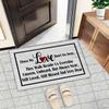 Those We Love Don't Go Away Door Mat Outside Inside Home Doormat, Love Door Mat Indoor/Outdoor Entrance Floor Mats view 2