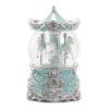 SUNESA Music Box Crystal Ball Music Box Rotatable Music Box Blue Musical Box with Light for Women Kids Girls Mom Daughter Christmas Birthday Gifts Christmas Music Box view 1