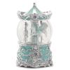 SUNESA Music Box Crystal Ball Music Box Rotatable Music Box Blue Musical Box with Light for Women Kids Girls Mom Daughter Christmas Birthday Gifts Christmas Music Box view 3