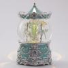 SUNESA Music Box Crystal Ball Music Box Rotatable Music Box Blue Musical Box with Light for Women Kids Girls Mom Daughter Christmas Birthday Gifts Christmas Music Box view 4