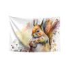 Baxozud Little Squirrel in Watercolor Painting Home decoration,Tapestry Psychedelic Tapestry Wall hanging Bedding Tapestry view 1