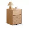 BONAD Bedside Cabinets Home Bedroom Bedside Table Movable with Roller Bedside Cabinet Small Apartment Simple Storage Storage Cabinet Nightstand view 1