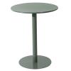 Meiiron Counter Bistro Pub Tables, Round Bar and Pub Table, Iron Top Modern Style Standing Circular Cocktail Table Suitable for Living Room, Restaurant (Color : Dark Green, Size : Dia 70cm(27.5")) view 1