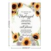 Welcome Wedding Sign Welcome to Our Special Day Custom Name Vintage Wood Welcome Wedding Sign Summer Sunflower Wreath Rose Floral Wedding Welcome Signage Engagement Party Sign 16x24in view 2