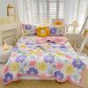 LUZBOSE Ultra-light summer seam superfine fiber down quilt car blanket nap blanket summer cool quilt air conditioner quilt(180 * 220CM, A7) view 1