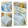 LUZBOSE Ultra-light summer seam superfine fiber down quilt car blanket nap blanket summer cool quilt air conditioner quilt(180 * 220CM, A14) view 2
