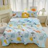LUZBOSE Ultra-light summer seam superfine fiber down quilt car blanket nap blanket summer cool quilt air conditioner quilt(180 * 220CM, A4) view 1