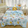 LUZBOSE Ultra-light summer seam superfine fiber down quilt car blanket nap blanket summer cool quilt air conditioner quilt(180 * 220CM, A4) view 2