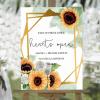 Welcome to The Wedding Custom Name Date Wood Wedding Welcome Signs Sunflower Rose Wreath Green Paint Wedding Welcome Sign Romantic Boho Wedding Decor Welcome Sign 18x24in view 1
