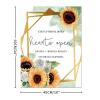 Welcome to The Wedding Custom Name Date Wood Wedding Welcome Signs Sunflower Rose Wreath Green Paint Wedding Welcome Sign Romantic Boho Wedding Decor Welcome Sign 18x24in view 2