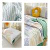 LUZBOSE Ultra-light summer seam superfine fiber down quilt car blanket nap blanket summer cool quilt air conditioner quilt(150 * 200CM, A16) view 2