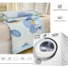 LUZBOSE Ultra-light summer seam superfine fiber down quilt car blanket nap blanket summer cool quilt air conditioner quilt(150 * 200CM, A16) view 4