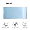 MAGTOWNE Satin Baby Blue Chair Sashes Bows 50 Pack for Wedding Party, Light Blue Sashes for Chair Covers and Chairs Decor view 4