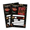 LWBEO BBQ Birthday Invitation Cards, Barbecue Party Invites, Kids Happy Birthday Party Decorations Supplies, 20 Fill-in Cards with Envelopes for Boys or Girls Party Celebration - B17 view 1
