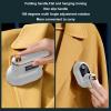 Mini Travel Ironing Machine, 180Rotatable Handheld Garment for Clothes, Iron Garment, Folding Handle Thermostat for Clothes view 2