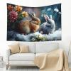 Baxozud very cute rabbits Home decoration,Tapestry Psychedelic Tapestry Wall hanging Bedding Tapestry view 4