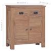 WEHUOSIF Sideboard,Living Storage Cabinets,Entry Table,Hall Cabinets, Buffet Lockers, Console Table, with 2 Drawers and 2 Doors,for Hallway, Entryway or Living Room,25.6"x11.8"x29.5" Solid Teak Wood view 2