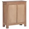 WEHUOSIF Sideboard,Living Storage Cabinets,Entry Table,Hall Cabinets, Buffet Lockers, Console Table, with 2 Drawers and 2 Doors,for Hallway, Entryway or Living Room,25.6"x11.8"x29.5" Solid Teak Wood view 4