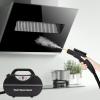 1800W Steam Cleaner High Pressure High Temperature Steam Cleaning Machine Multifunction Handheld Steam Cleaning for Kitchen Car Stoves Windows Floors,Long Hose (Black) view 2
