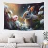 Baxozud very cute rabbits Home decoration,Tapestry Psychedelic Tapestry Wall hanging Bedding Tapestry view 2