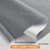 Persilux Free-Stop Cordless 100% Blackout Roller Window Shades with Texture Fabric Thermal Insulated Roller Shades for Windows Roller Blinds for Windows, Easy to Install (37" W x 64" H, Stone Grey) view 4