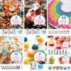 ake Decorating Kit, 672 Pcs Cake Decorating Supplies With Cake Carrier Holder Springform Pan Sets 3-Layer Toolbox Organizer Icing Piping Nozzles Cake Rotating Turntabl Baking Supplies Set Tools view 4