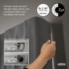 Umbra Twilight Double Curtain Rod Set  Wrap Around Design Ideal for Blackout or Room Darkening Panels, 30 to 84 Inches, Black view 4