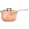 Copper Saucepan 4.4 Qt with Standard Lid view 1