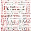 IHR Ideal Home Range Dinner Napkins Disposable 3-Ply Paper Hand Towels, 8.5" x 4.5", Christmas Songs, 16-Count view 1