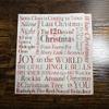 IHR Ideal Home Range Cocktail Napkins Naughty Betty Disposable 3-Ply Paper Party Napkin Pack, 5" x 5", Christmas Songs, 20-Count view 3