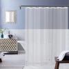 Dainty Home Shower Curtain Liner - Waterproof & Heavy Duty Shower Curtain Liner - Weighted & Washable Shower Curtain Liner - Thick Shower Liner for Families view 1