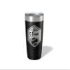 Alterd Industries Personalized Baseball Softball Coach Gift - insulated tumbler with lid, travel coffee mug, personalized stainless steel cups, 20 oz travel coffee cup, (20oz Tumbler, Black) view 1