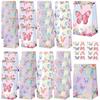 XJLANTTE Butterfly Party Gift Pack - 40 Pcs Goodie Bags with Stickers, Colored Paper Treat Bags for Kids Birthday Parties view 1