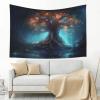 Baxozud An ancient tree of life that shines Home decoration,Tapestry Psychedelic Tapestry Wall hanging Bedding Tapestry view 4