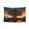 Baxozud An ancient tree of life that shines Home decoration,Tapestry Psychedelic Tapestry Wall hanging Bedding Tapestry view 1