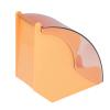 Vomeko Coffee Filter Paper Holder Coffee Paper Storage Rack with dust Cover Coffee Filter Paper Container for Coffee Shop Home.(Yellow) view 3