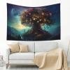 Baxozud An ancient tree of life that shines Home decoration,Tapestry Psychedelic Tapestry Wall hanging Bedding Tapestry view 4