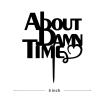 About Damn Time Cake Toppers Bride And Groom Engagement Cake Topper Custom Acrylic Black Wedding Cake Toppers Wedding Gifts Boho Mr & Mrs Anniversary Cake Decoration for Party Wedding view 3