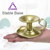 PATIKIL Retro Iron Taper Candle Holder, Set of 4 Gold Simple Candlestick Holder Candle Light Stand for Halloween Table Centerpiece Party Wedding Dinning Decor view 4