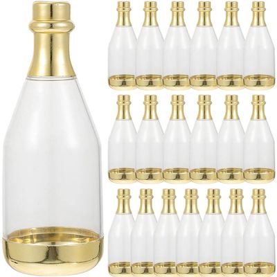 MAGICLULU 20pcs Bottle Candy Packaging Bottles Mini Favor Container for Wedding Birthday Party Favors