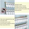 DELORM Wall-Mounted Socks Storage Organizer Display Stand, Boutique Space-Saving Hook Shelves Underwear Holder, Modern Retail Metal Frame Shelf, Multifunctional Hanging Necklace/Jewelry/Bracelet/Ring view 3