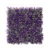 Goleray Artificial Greenery Wall Panels 20" x 20", 28Packs Topiary Boxwood Grass Wall Backdrop Faux Hedge Greenery Plant Privacy Fence Screen for Outdoor Indoor Dcor, Purple Peanut Leaves view 1